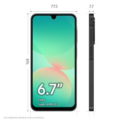 Samsung Galaxy A26 5G 6/128GB Negro