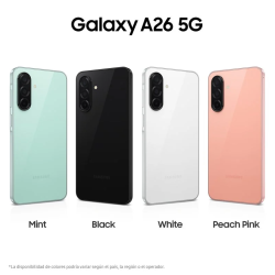 Samsung Galaxy A26 5G 6/128GB Negro