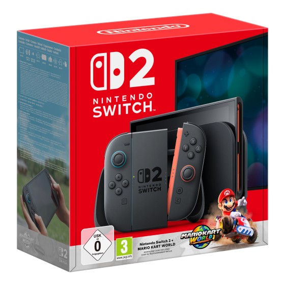 Consola Nintendo Switch 2 256GB con Mario Kart World (digital)