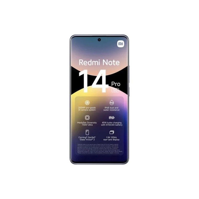 Xiaomi Redmi Note 14 Pro 5G 12/512GB Violeta Lavanda Libre