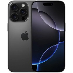 Apple iPhone 16 Pro 128GB Titanio Negro Libre Reacondicionado